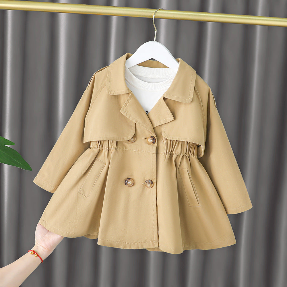 [340277] - Atasan Jaket Cardigan Blazer Anak Perempuan - Motif Wrinkled Waist