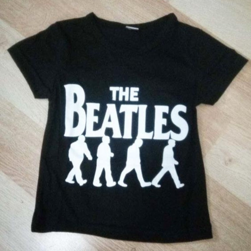 [356126] - Baju Setelan Trendi Anak Import - Motif The Beatles
