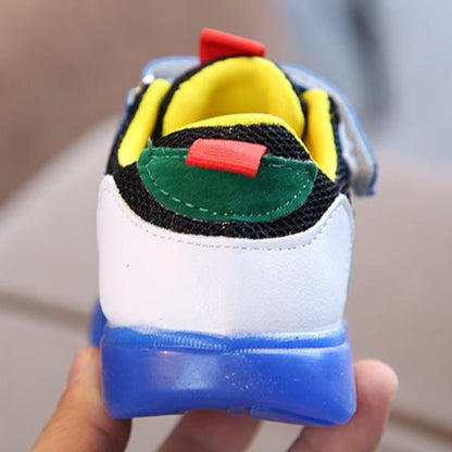 jual [343106] - IMPORT Sepatu Light Sport Anak Unisex - Motif Strappy Adhesive 