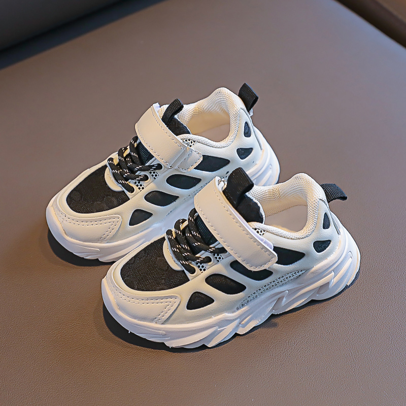 [343234] - Sepatu Sneakers Stylish Anak Import - Motif Tied Chain