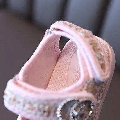 [343236] - Sepatu Sandal Stylish Anak Import - Motif Cute Knitting