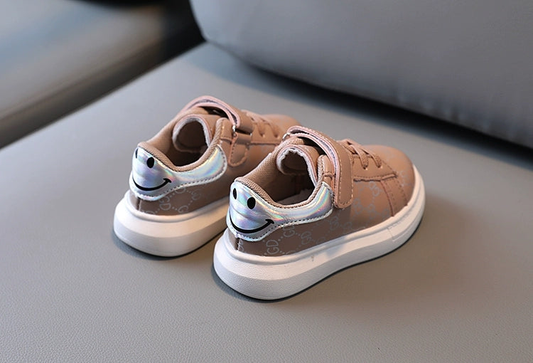 [343245] - Sepatu Casual Anak Fashion Import - Motif Alphabet Smile