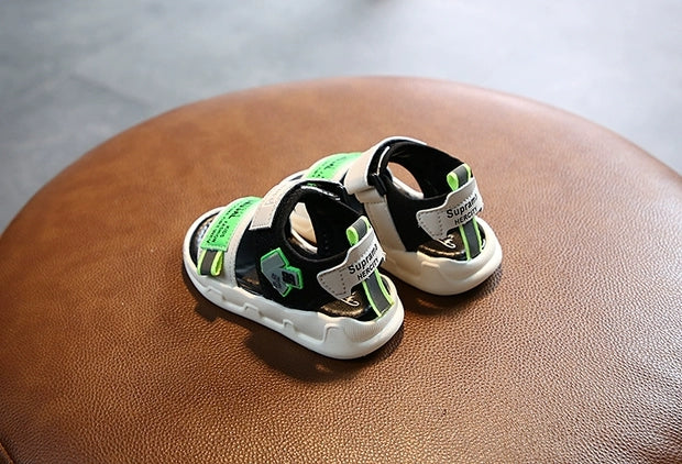 [343250] - Sepatu Sandal Casual Anak Fashion Import - Motif Suprama Hercity