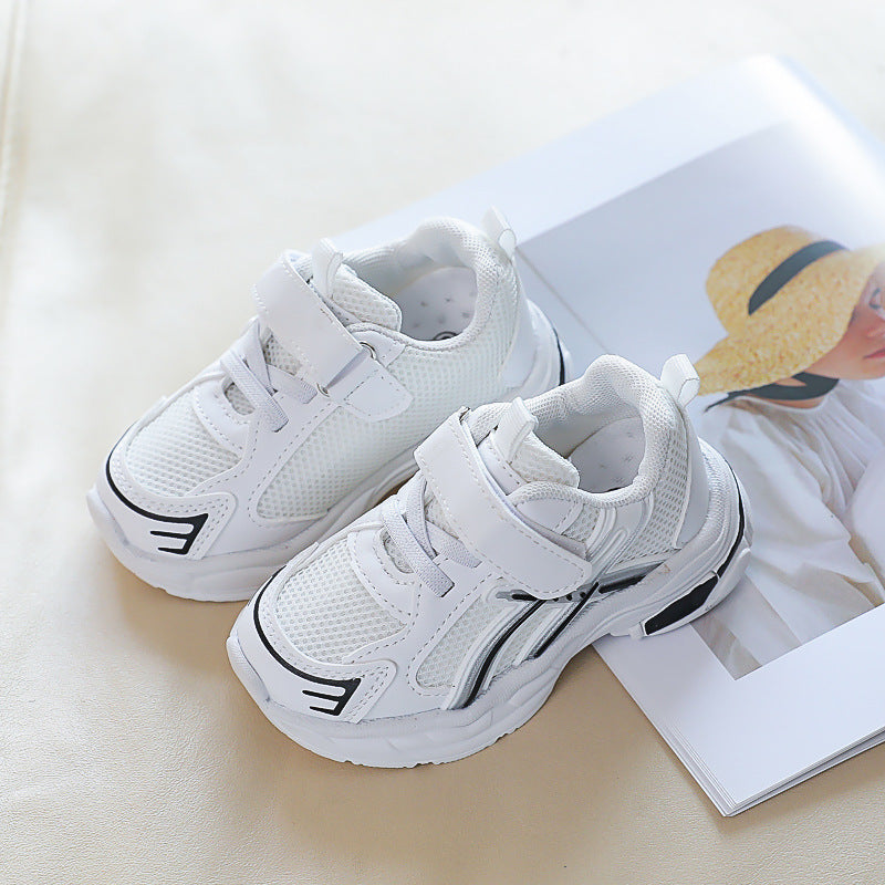 [343275] - Sepatu Gaya Dad Sneakers Anak Cewek Cowok - Motif Long Stroke