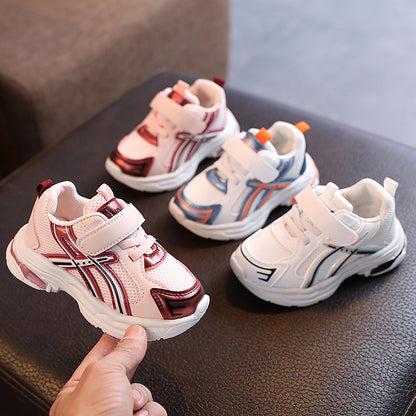 [343275] - Sepatu Gaya Dad Sneakers Anak Cewek Cowok - Motif Long Stroke