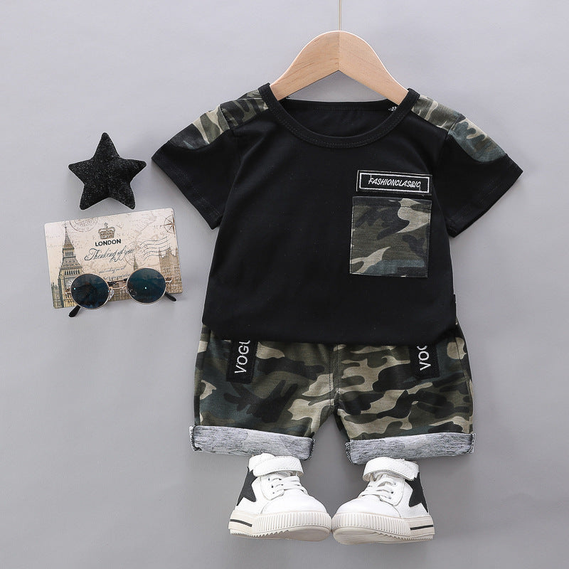 [345215] - Setelan Jalan Anak / Setelan Anak - Motif Classic Army