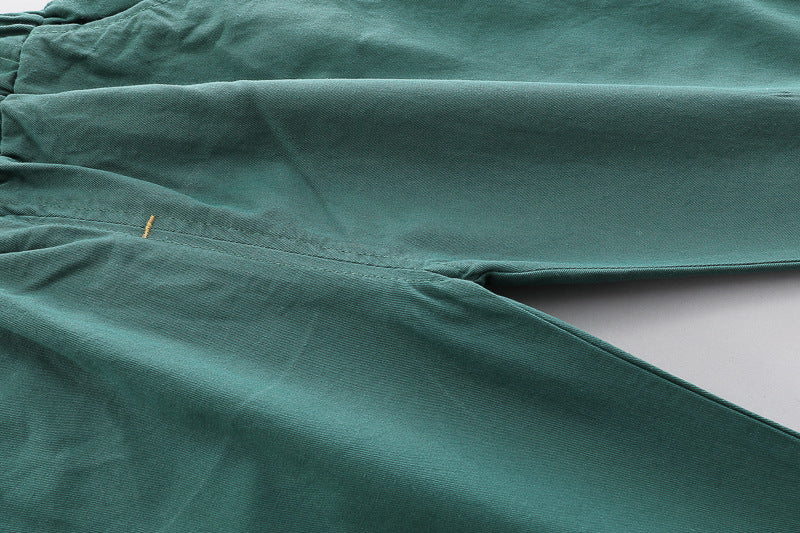 [345254] - Setelan Kemeja Koko Anak - Motif Arm Line