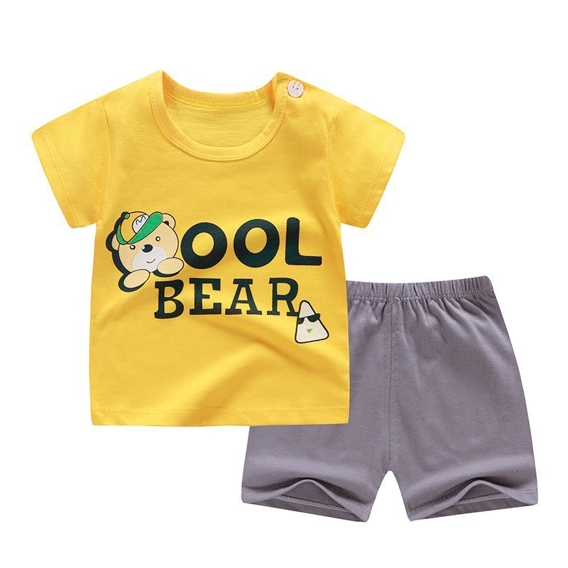 [351140] - Setelan Santai Anak / Baju Harian - Motif Cool Bear