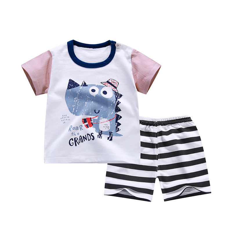 [351149] - baju anak rumah adem Setelan Santai Anak / Baju Harian - Motif Roar The Grands Homewear