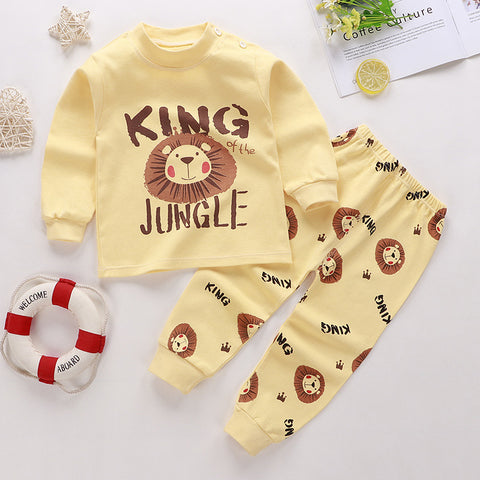 [351179] - Setelan Piyama Anak / Baju Tidur - Motif King Lion