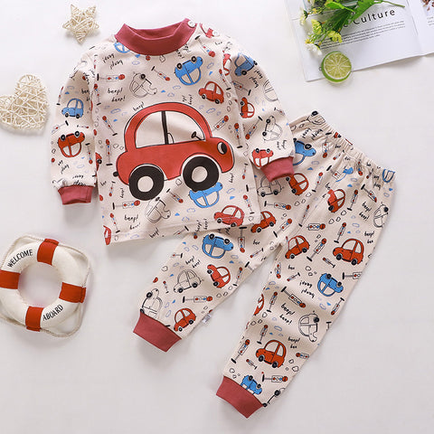 [351185] - Setelan Piyama Anak / Baju Tidur - Motif Mini Car