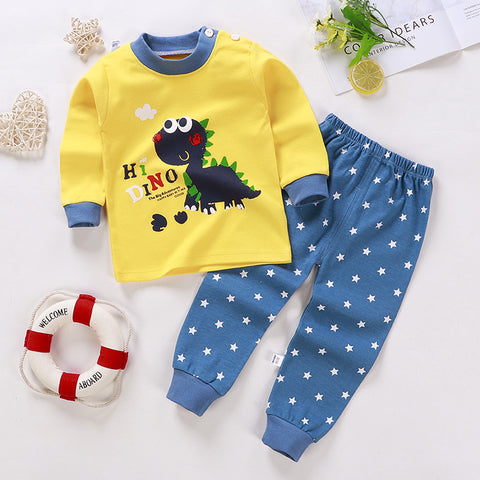 [351189] - Setelan Piyama Anak / Baju Tidur - Motif Hi Dino