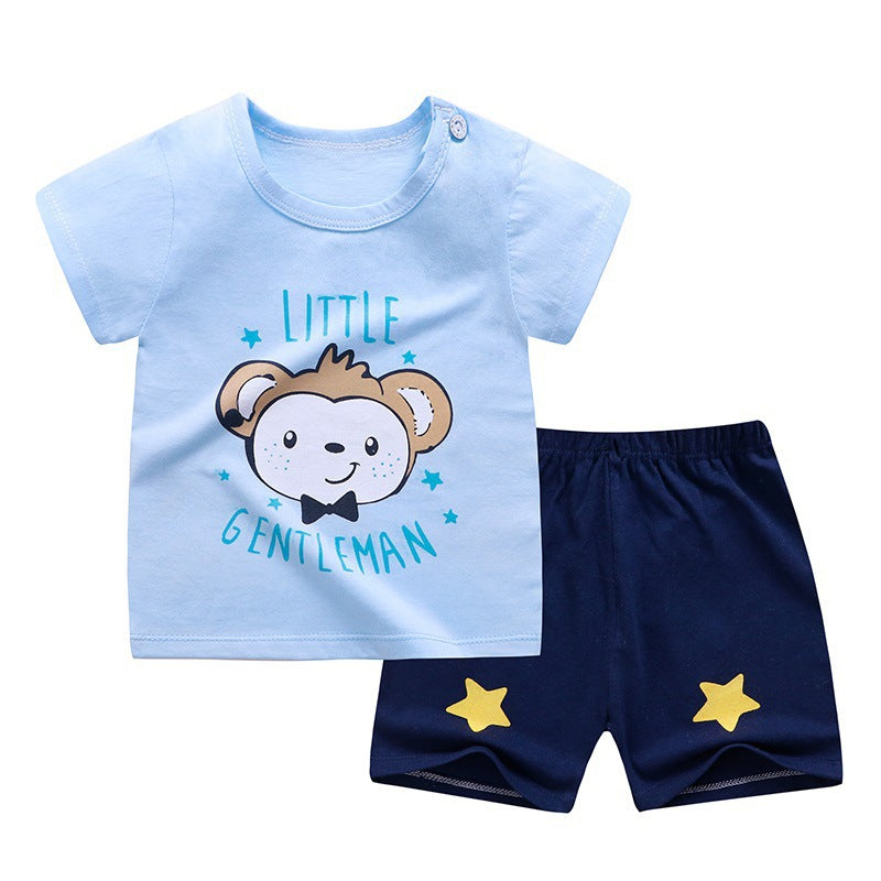 [351197] - Setelan Santai Anak / Baju Harian - Motif Little Monkey