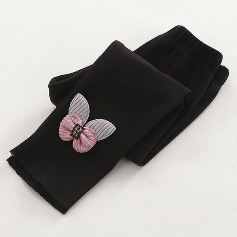 [351200] - Celana Legging 3D Anak Perempuan - Motif Butterfly Ribbon