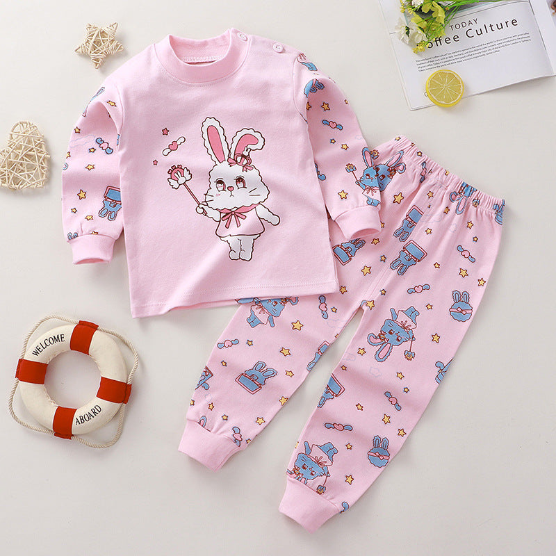 [351222] - Setelan Piyama Anak / Baju Tidur - Motif Beautiful Rabbit