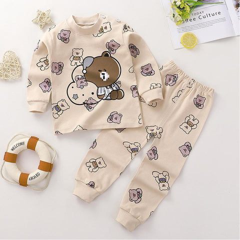 [351223] - Setelan Piyama Anak / Baju Tidur - Motif Sleeping Bear