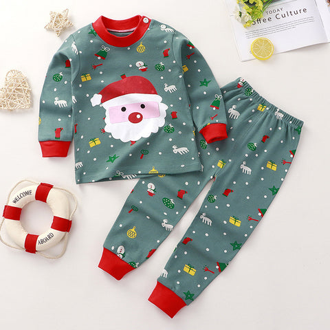 [351228] - Setelan Piyama Anak / Baju Tidur - Motif Santa Claus