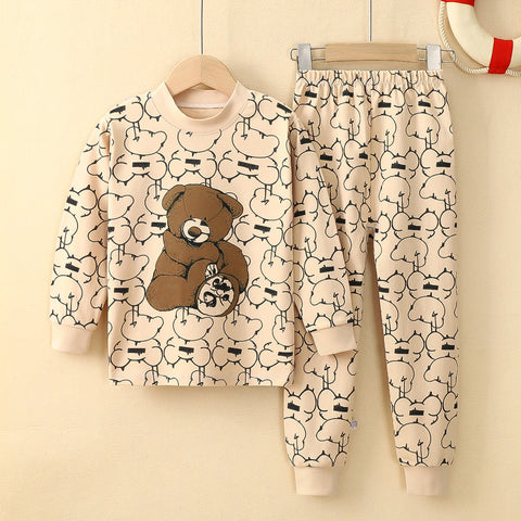 [351255] - Setelan Piyama Anak / Baju Tidur - Motif Cute Bear