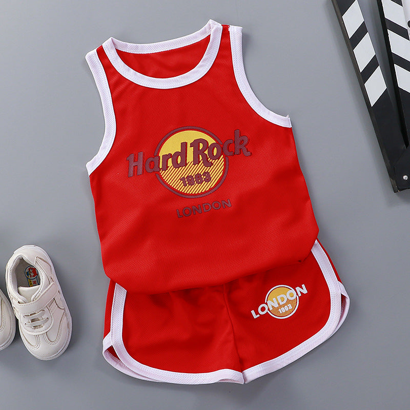 [351267] - Baju Setelan Sports Anak Cowok - Motif Hard Rock