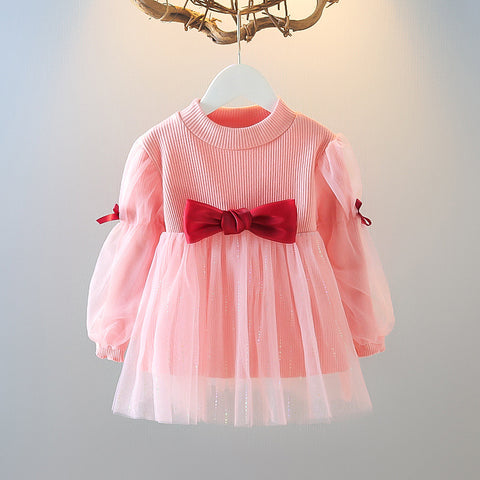 [352240] - Beautiful Dress Fashion Anak Perempuan - Motif Ribbon Tutu