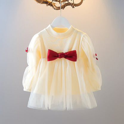 [352240] - Beautiful Dress Fashion Anak Perempuan - Motif Ribbon Tutu
