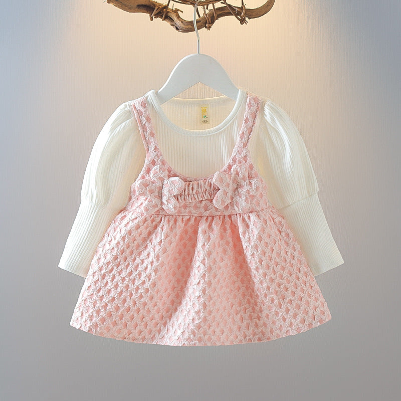 [352242] - Beautiful Dress Fashion Anak Perempuan - Motif Breast Flower