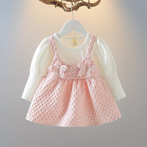 [352242] - Beautiful Dress Fashion Anak Perempuan - Motif Breast Flower