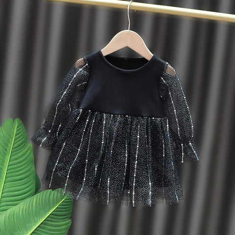 [352245] - Beautiful Dress Fashion Anak Perempuan - Motif Tutu Line