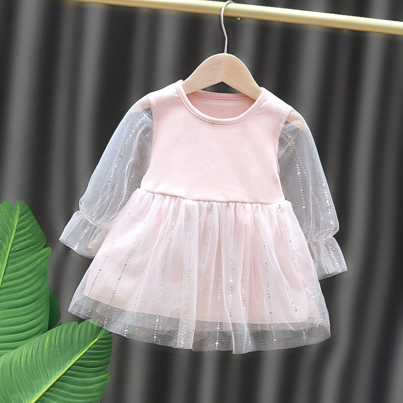 [352245] - Beautiful Dress Fashion Anak Perempuan - Motif Tutu Line