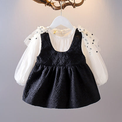 [352261] - Beautiful Dress Fashion Anak Perempuan - Motif  Tutu Shoulder