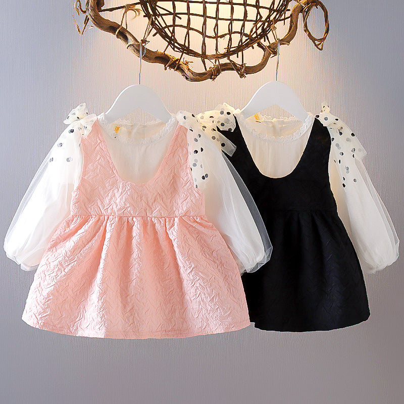 [352261] - Beautiful Dress Fashion Anak Perempuan - Motif  Tutu Shoulder