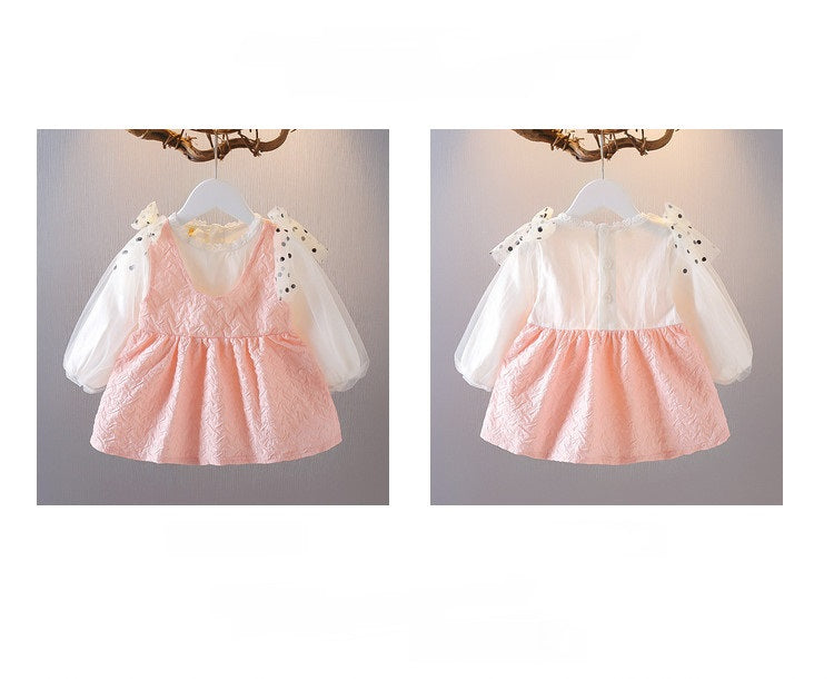 [352261] - Beautiful Dress Fashion Anak Perempuan - Motif  Tutu Shoulder
