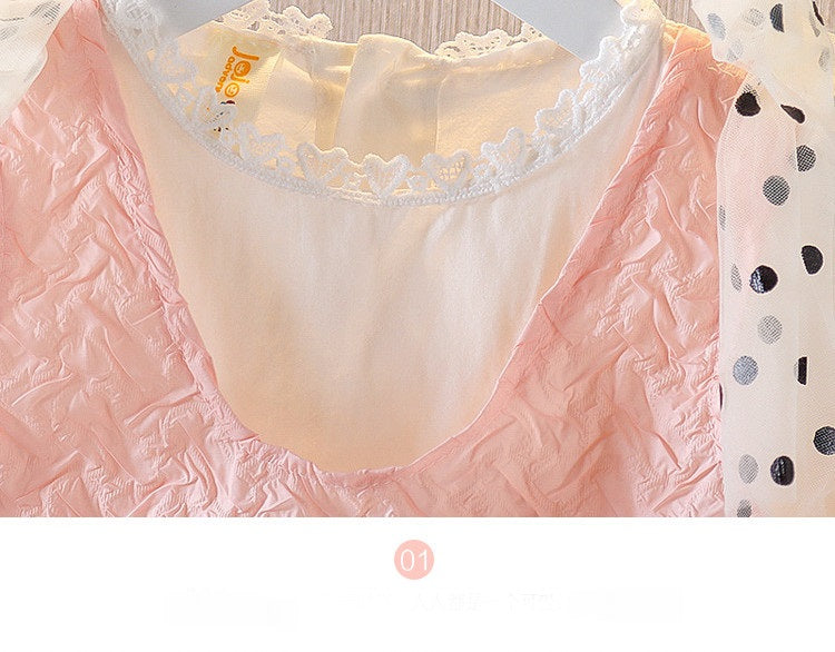 [352261] - Beautiful Dress Fashion Anak Perempuan - Motif  Tutu Shoulder