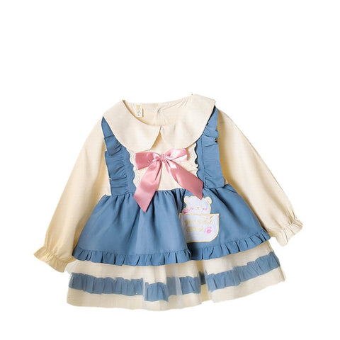 [352264] - Beautiful Dress Fashion Anak Perempuan - Motif  Tassel Stacking