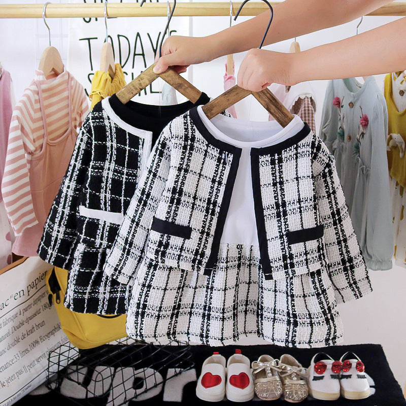 [352280] - Dress 2 In 1 Trendy - Motif Line Strip