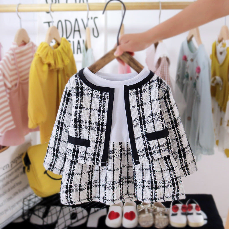 [352280] - Dress 2 In 1 Trendy - Motif Line Strip