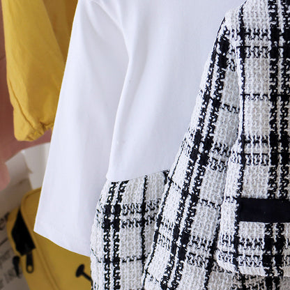 [352280] - Dress 2 In 1 Trendy - Motif Line Strip
