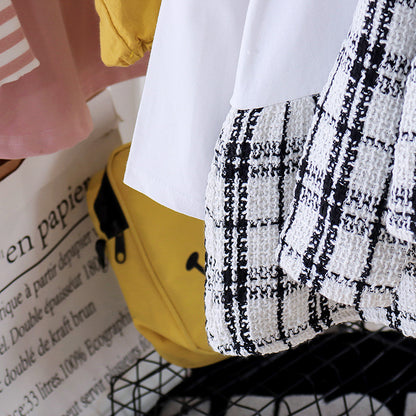 [352280] - Dress 2 In 1 Trendy - Motif Line Strip