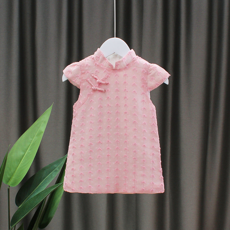 [352293] - Beautiful Dress Fashion Anak Perempuan - Motif Wavy Line