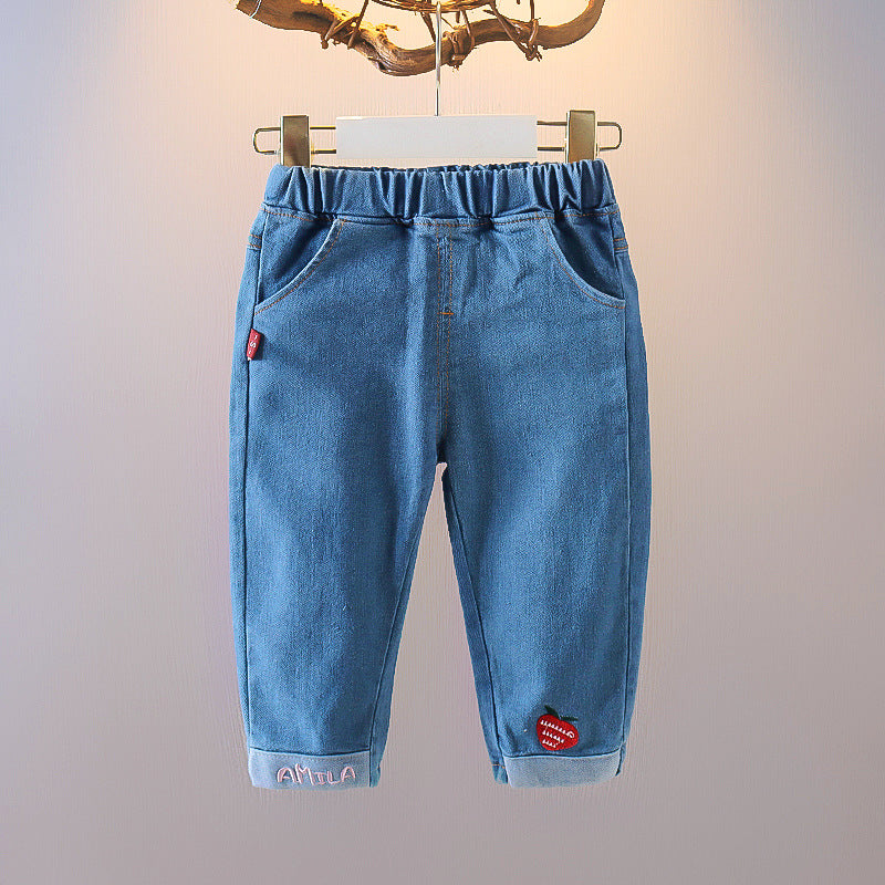 [352310] - Celana Jeans Import Anak Import - Motif Casual Plain