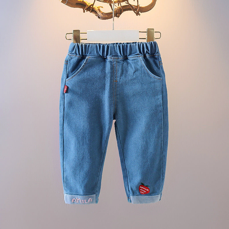 [352310] - Celana Jeans Anak - Motif Casual Plain