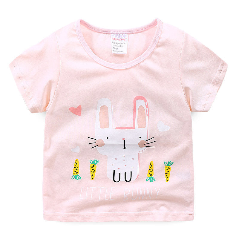 jual [354175] - Kaos Anak / Atasan Kaos Anak / Atasan Summer Anak Kekinian - Motif Little Bunny 