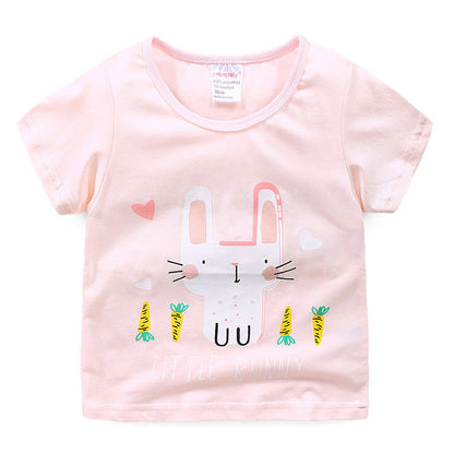 jual [354175] - Kaos Anak / Atasan Kaos Anak / Atasan Summer Anak Kekinian - Motif Little Bunny 