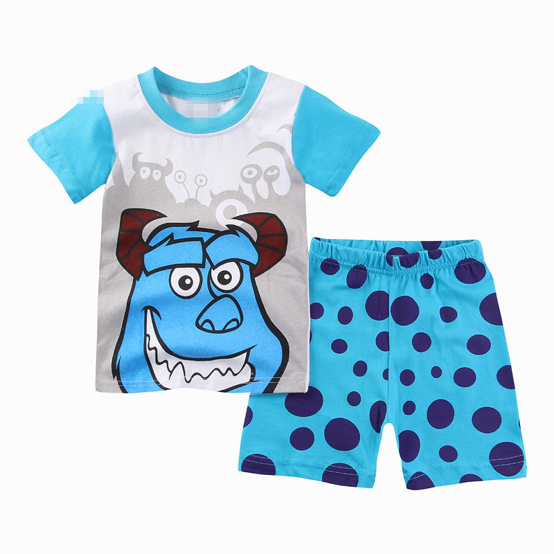 [354324] - Baju Setelan Street Wear Anak Sleek Style - Motif Sullivan Monster