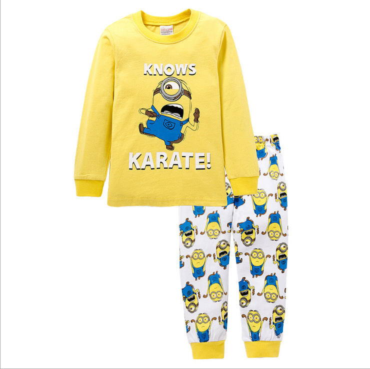 [354343] - Piyama Anak / Setelan Tidur Anak / Baju Tidur Anak - Motif Karate Minions