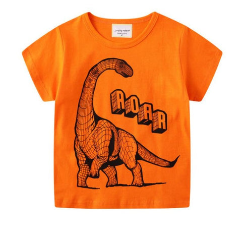 [354351] - Baju Atasan Street Wear Anak Sleek Style - Motif Brontosaurus Roar