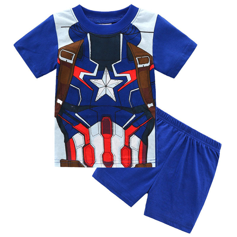 [354418] - Baju Setelan Street Wear Anak - Motif Captain America