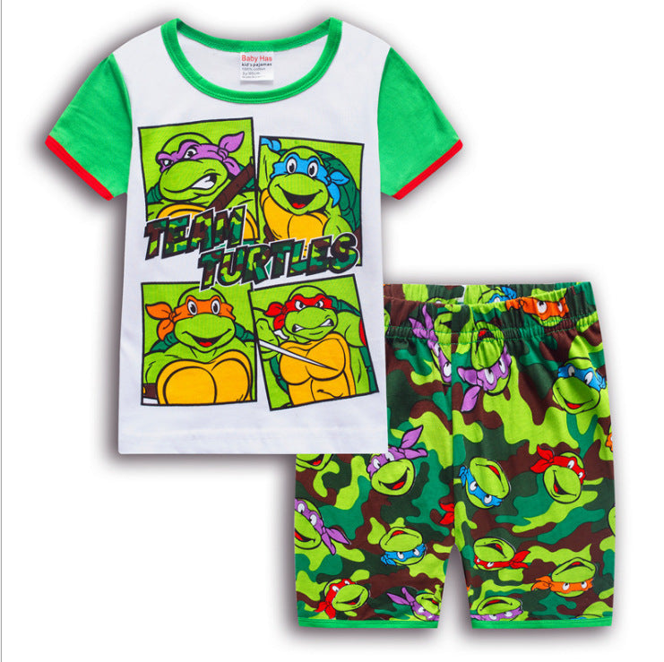 [354432] - Baju Setelan Street Wear Anak - Motif Team Turtles