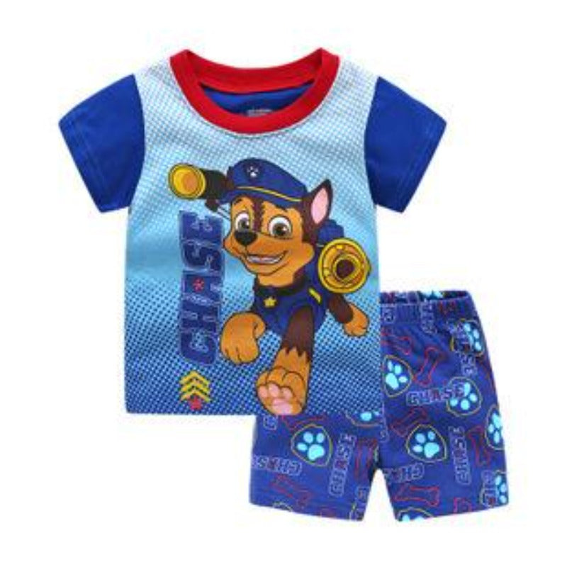 [354444] - Baju Setelan Street Wear Anak - Motif Chase Cartoon