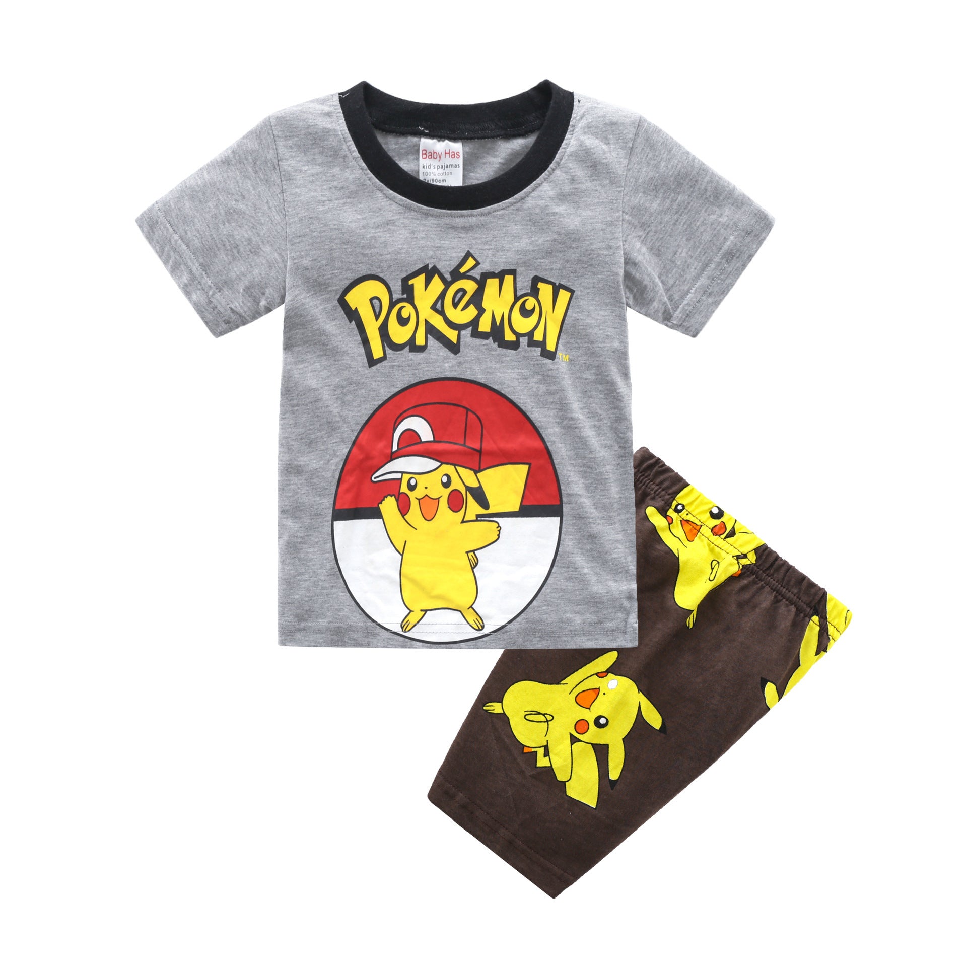 [354479] - Baju Setelan Street Wear Anak - Motif My Pokemon